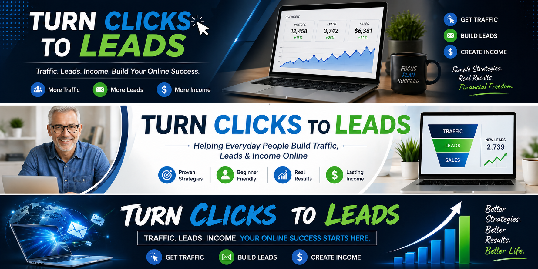 Turn Clicks To Leads